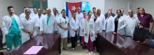 Misión Estatal de Cuba en Djibouti en acto "Mi Firma por la Patria"