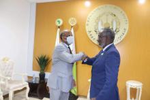 Recibe Presidente de la Asamblea Nacional de la República de Djibouti al embajador cubano.