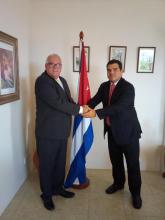 REITERA EMBAJADOR DE CUBA EN DOMINICA APOYO AL GOBIERNO DE VENEZUELA.