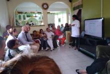Realiza Brigada de Colaboradores Cubanos de la Salud en Dominica balance de su trabajo en el año 2019.