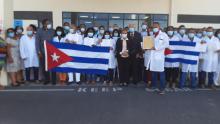 Realiza gobierno de Dominica acto de despedida oficial de la Brigada Henry Reeve.