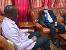 Primer Ministro de Dominica recibe al Embajador de Cuba