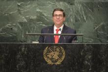 Canciller de Cuba, Bruno Rodríguez Parrilla. Discurso del Ministro de Relaciones Exteriores de la República de Cuba, Bruno Rodríguez Parrilla, en el Debate General del septuagésimo primer Período de Sesiones de la Asamblea General de las Naciones Unidas. Nueva York, 22 de septiembre de 2016.