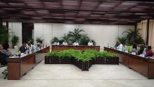 CANCILLER CUBANO SE REÚNE CON EMBAJADORES DE LA COMUNIDAD DEL CARIBE