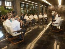 Díaz-Canel a gestores por la paz en Colombia: «Cuenten con Cuba»