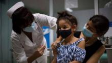 Cuba destacada en la vacunación antiCovid-19 en niños