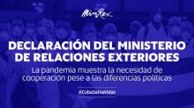La pandemia demuestra la necesidad de cooperación pese a las diferencias políticas