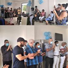 Condenan bloqueo a Cuba colaboradores de la salud en Dominica durante actividad por el día de los padres.
