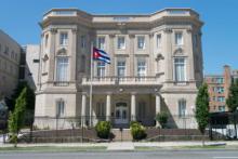 Aggression with fire arm against the Embassy of Cuba in the United States