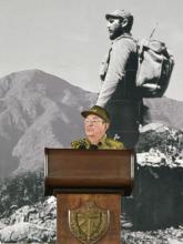 General de Ejercito, Raúl Castro Ruz, Presidente de los Consejos de Estado y de Ministros de la República de Cuba.