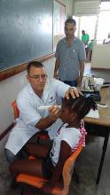 Cuban Ophthalmology Group Supports School Vision Program "I can see clearly now" in Dominica.