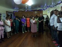 Festejan colaboradores de la salud en Dominica 61 aniversario del triunfo de la Revolucion Cubana.