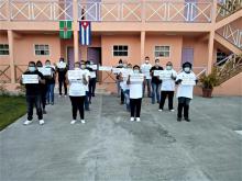 Conmemoran colaboradores cubanos de la salud en Dominica efeméride por el primero de mayo