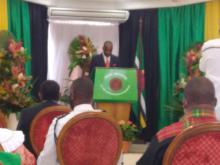 Participa Embajador de Cuba en acto por el 42 aniversario de la independencia de Dominica.