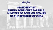 Statement by Mr. Bruno Rodríguez Parrilla, Minister of Foreign Affairs of the Republic of Cuba, at the Ministerial Meeting on the Elimination of racism, xenophobia and discrimination. 