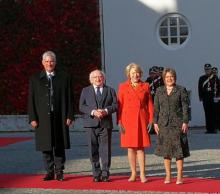 Recibe el presidente de Irlanda a Díaz-Canel