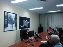 Declaraciones a la prensa de la Directora General para Estados Unidos del Ministerio de Relaciones Exteriores de Cuba, Josefina Vidal Ferreiro.