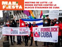 Festival belga ManiFiesta acogerá denuncias del bloqueo a Cuba