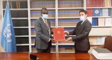 Cuba deposited today the instrument of ratification of the Comprehensive Nuclear-Test-Ban Treaty
