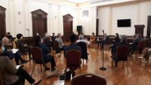 Intercambio deCanciller cubano con Solidarios estadounidenses 