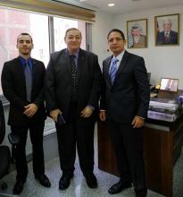 Cuban Officials discuss matters of interest with Political Counselor of the Palestinian Embassy in Cairo