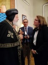 Meeting between the Ambassador of Cuba and the Pope Tawadros II