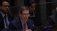 Intervención del ministro de Relaciones Exteriores de Cuba, Excmo Sr. Bruno Rodríguez Parrilla, en la Ceremonia de Traspaso de la Presidencia del G77 más China, 12 de enero de 2023