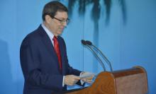 Declaración del Ministro de Relaciones Exteriores, Bruno Rodríguez Parrilla