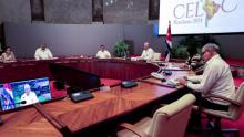 Cuba reafirma en la CELAC su enérgica condena al asalto a la embajada mexicana en Ecuador.