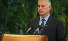 Intervención de Miguel Mario Díaz-Canel Bermúdez, Primer Secretario del Comité Central del Partido Comunista de Cuba y Presidente de la República, en la reunión del Consejo Supremo Económico Euroasiático, desde el Palacio de la Revolución, del 24 al 25 de mayo de 2023. “Año 65 de la Revolución”.