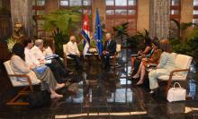 Visita que marca un hito en las relaciones entre Cuba y la Unión Europea