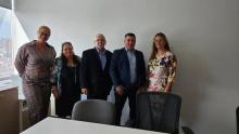 Embajador de Cuba se reune con directivos del Turoperador  eslovaco  DER Touristik.