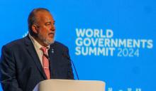 Intervención del primer ministro de la República de Cuba, Manuel Marrero Cruz, en la Cumbre Mundial de Gobiernos 2024, celebrada en Emiratos Árabes Unidos, 12 de febrero de 2024.