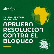 Unión Africana exige el levantamiento del bloqueo de EE.UU. contra Cuba y su exclusión de la lista de países que supuestamente patrocinan el terrorismo Unión Africana exige el levantamiento del bloqueo de EE.UU. contra Cuba y su exclusión de la lista de países que supuestamente patrocinan el terrorismo