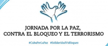 Convocatoria a la Jornada por la Paz, contra el Bloqueo y el Terrorismo