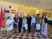 Visita del Embajador de Cuba en Eslovaquia al Instituto Mikuláš Kováč.