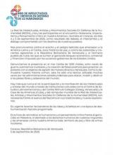 Declaración de la Red de Intelectuales, Artistas y Movimientos Sociales En Defensa de la Humanidad, por la soberanía de nuestra América: en lucha contra el imperialismo
