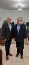 Embajador de Cuba en Eslovaquia recibió a Jozef Hrdlička, presidente del Partido Comunista Eslovaco.