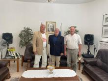 Recibe Embajador de Cuba a presidente de la Asociación de cooperación y solidaridad eslovaco-cubana "José Martí ", Lubomir Rejko.