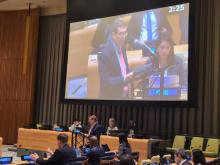 Intervención de Bruno Rodríguez Parrilla, ministro de Relaciones Exteriores de la República de Cuba, en la Reunión Plenaria de Alto Nivel de la ONU para conmemorar y promover el Día Internacional para la Eliminación Total de las Armas Nucleares. 