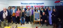 Miembros de la Agrupación Solidaria con Cuba “Amistad: Cuba – Barcelona” ratificaron su amor a la Isla y apoyo a la Revolución cubana