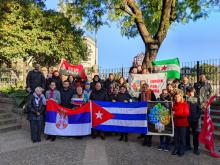 Rinden homenaje a José Martí en Sevilla en el 170 aniversario de su natalicio