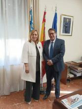 Cónsul General de Cuba en Barcelona sostiene cordial encuentro con la Sub-Delegada del Gobierno de España en Alicante.