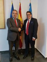 Cónsul General de Cuba en Barcelona realiza visita a la Cámara de Comercio de Alicante, España