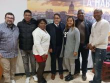 Miembros de la Asociación Cultural de Cubanos Residentes en Blanes ratifican su amor y apoyo a Cuba Miembros de la Asociación Cultural de Cubanos Residentes en Blanes ratifican su amor y apoyo a Cuba