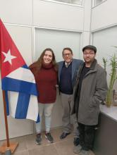 Sostiene Cónsul General de Cuba en Barcelona fraternal encuentro con miembros de la Juventud Comunista de Cataluña
