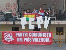 Se reafirma en la Fiesta del Partido Comunista del País Valenciano el apoyo a Cuba en la lucha contra el Bloqueo