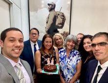 Celebra el Consulado General de Cuba en Barcelona cumpleaños 98 del Comandante en Jefe de la Revolución Cubana