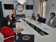 Visita del Embajador de Cuba a la Autonomía de Extremadura, España