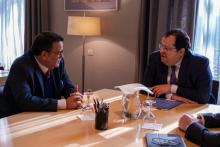 Recibe Consejero de Interior de la Generalitat de Catalunya al Cónsul General de Cuba en Barcelona